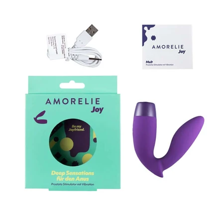 AMORELIE Joy "Melt" vibrator de prostată 1 buc