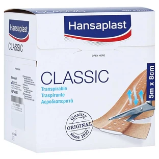 Hansaplast Classic plaster 8 cmx5 m 1 pc