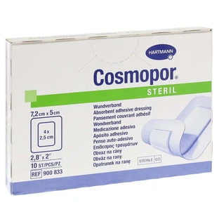 Cosmopor Steril Wundverband 5x7,2 cm 10 St