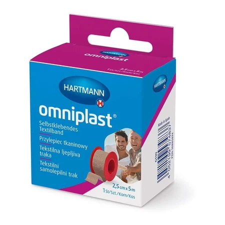 Gips mocujący Omniplast nić tekstylna 2,5 c 1 szt.: ceny i cechy