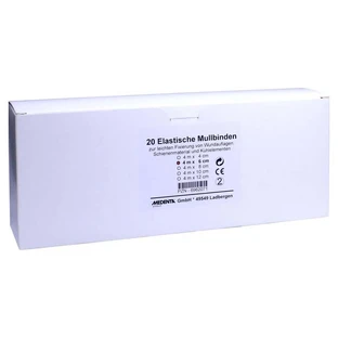 Bandaż elastyczny z gazy 4m x 6cm 20 szt.
