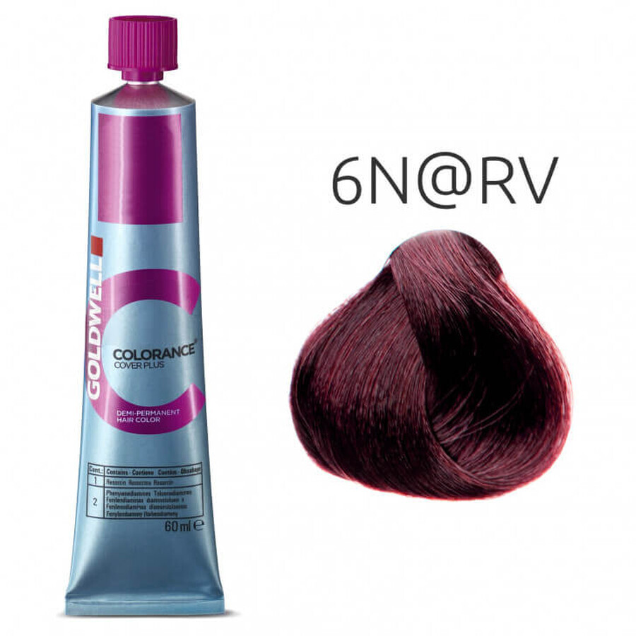 Goldwell Colorance 6N@RV tinte demi-permanente 60ml