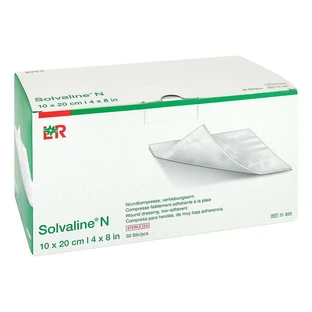 Comprese Solvaline N 10x20 cm sterile 50 buc.