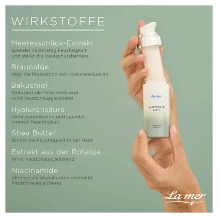 La mer SUPREME LIFT Anti-Age Ser fără parfum 30 ml
