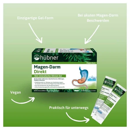 HÜbner Gastrointestinal Direct Gel 15X15 ml: ceny i cechy