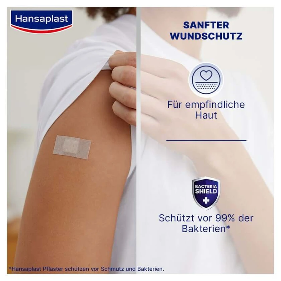 Hansaplast Soft Injektionspflaster, 4cm x 1,9cm 100 St