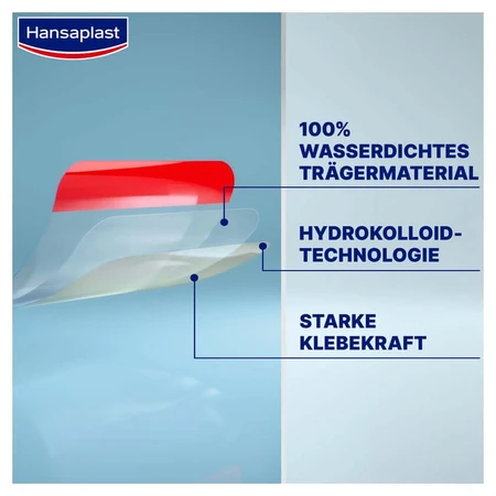 Hansaplast Al doilea plasturi de protecție a pielii mari 3 buc