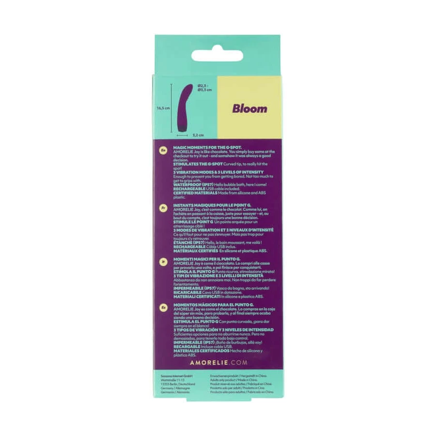 AMORELIE Joy "Bloom" G-spot vibrator 1 buc