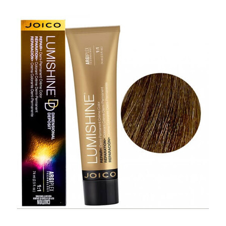 Vopsea de par permanenta Joico Lumishine Permanent Creme 8N 74ml