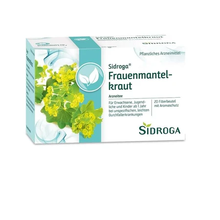 Sidroga Lady's mantle hierba té filtro bolsa 20X1,0 g