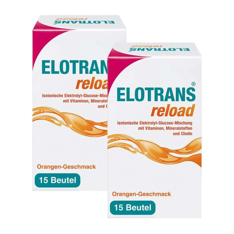 ELOTRANS reload Naranja paquete doble 2X15X7,57 g