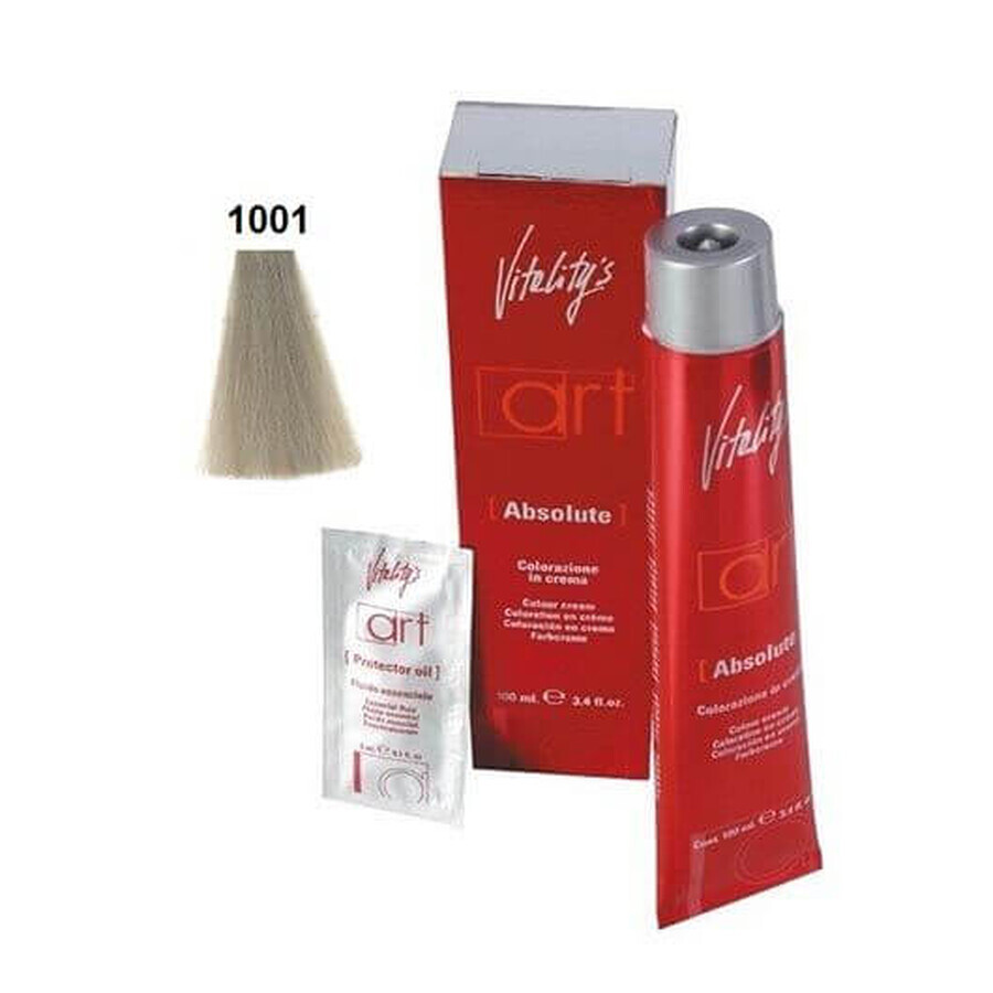 Vitality's Art Absolute permanente Haarfarbe mit Ammoniak 1001 100ml