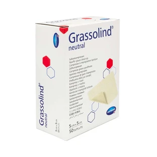 Grassolind pomada compresas 5x5 cm steri 50 uds.