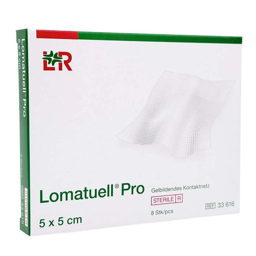 Lomatuell Pro 5x5 Cm Estéril 8 unid.