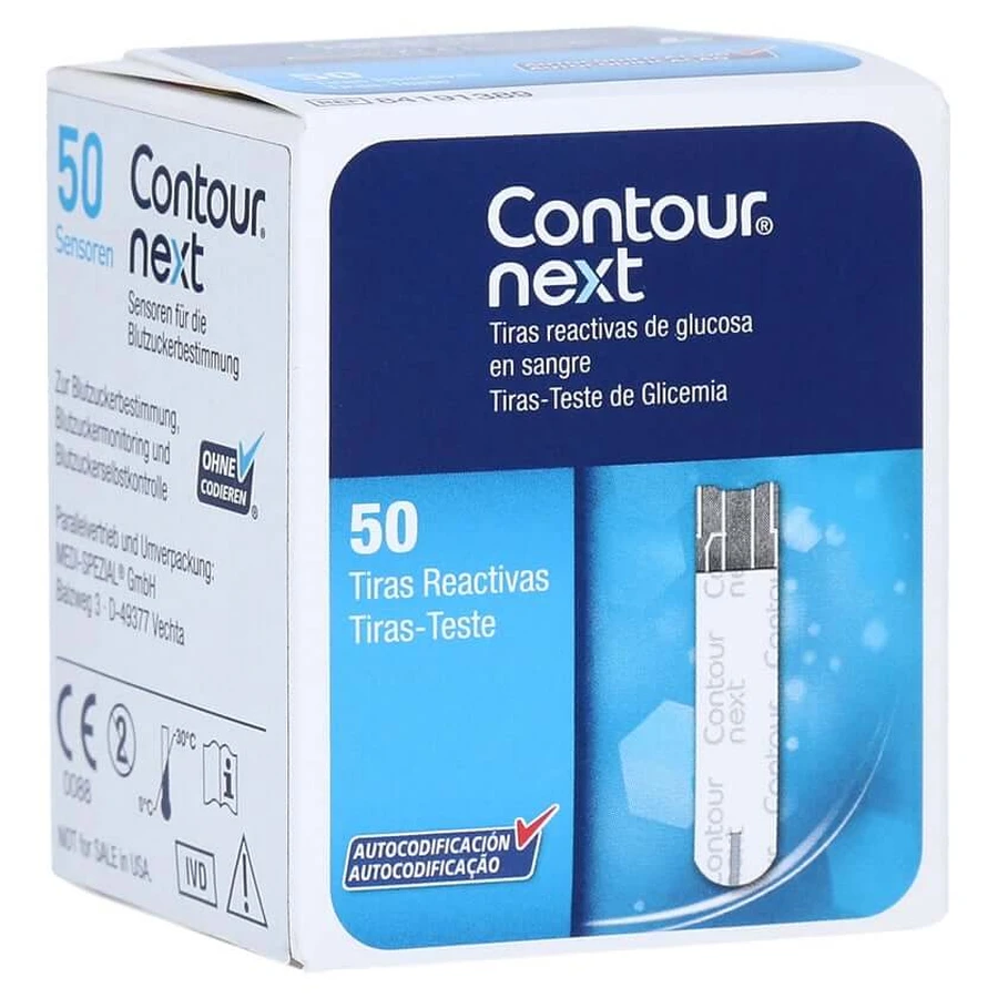 Contour Next Sensoren Teststreifen 50 St