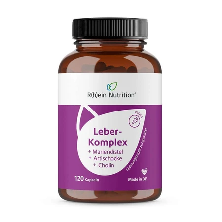 Complex de ficat de ciulin de lapte + arțarcoci + colină Capsule 120 Capsule