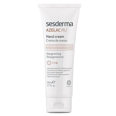 Sesderma Azelac Crema de Manos Despigmentante con FPS 30 RU, 50 ml