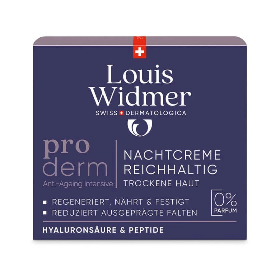 Widmer Proderm Nachtcreme Reichhaltig O.p. 50 ml