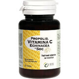 Propóleo &amp; Vitamina C &amp; Equinácea &amp; Soc x 60cpr Adya Verde