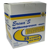 Erena compresse di garza sterile 10x10 cm 8x 25X2 pz.