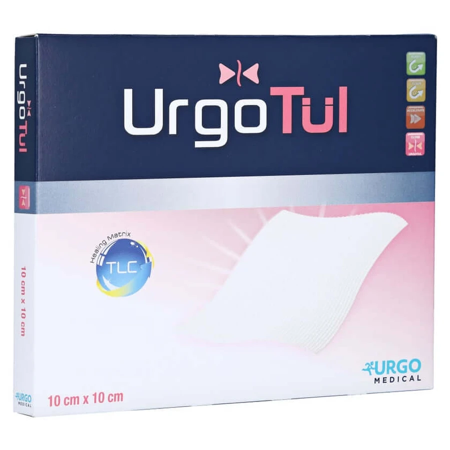 Urgotül 10x10 cm gaza na rany 10 szt.: ceny i cechy