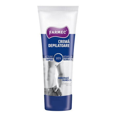 Crema depilatoria para hombres, 150 ml, Farmec