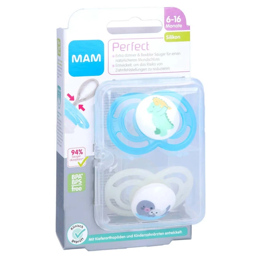 MAM Perfect Silicone Jun 16 luni 2 buc