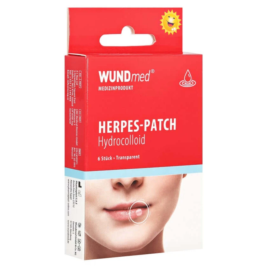 Parche Herpes Hidrocoloide 6 unid.