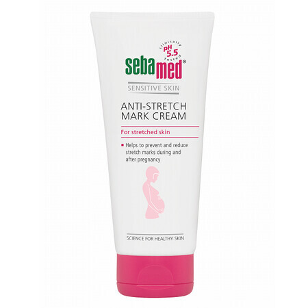 Crema antiestrías para la piel, 200 ml, Sebamed