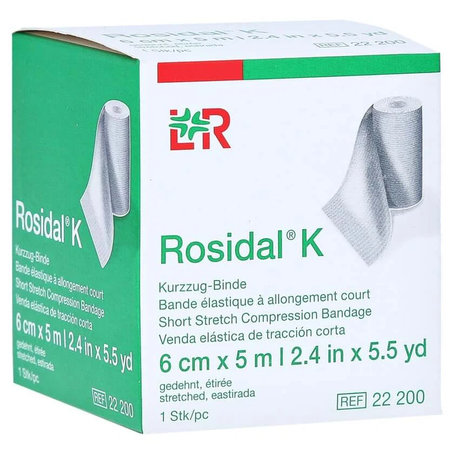 Bandage Rosidal K 6 cmx5 m 1 pc