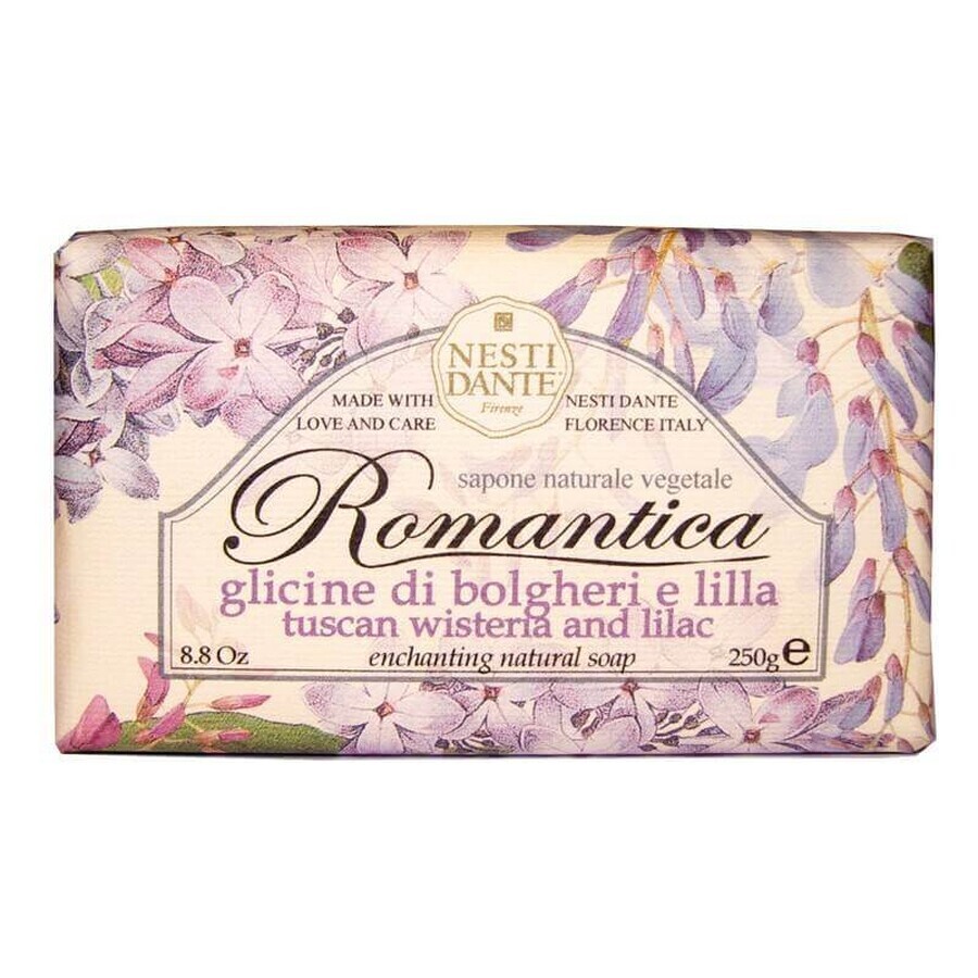 Jabón vegetal Romantica Tuscan&amp;Liliac x 250g