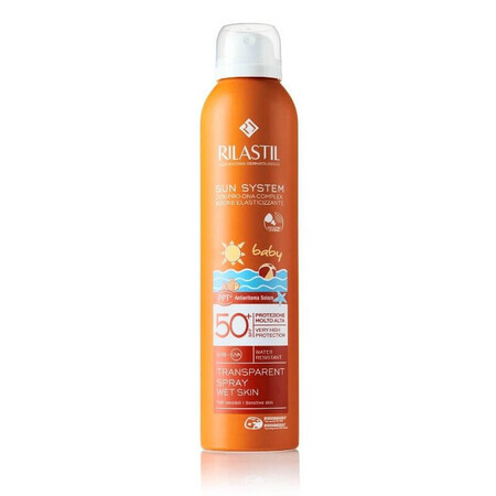 Rilastil Sun System - Transparante Lichaamsspray SPF 50+ voor kinderen x 200 ml