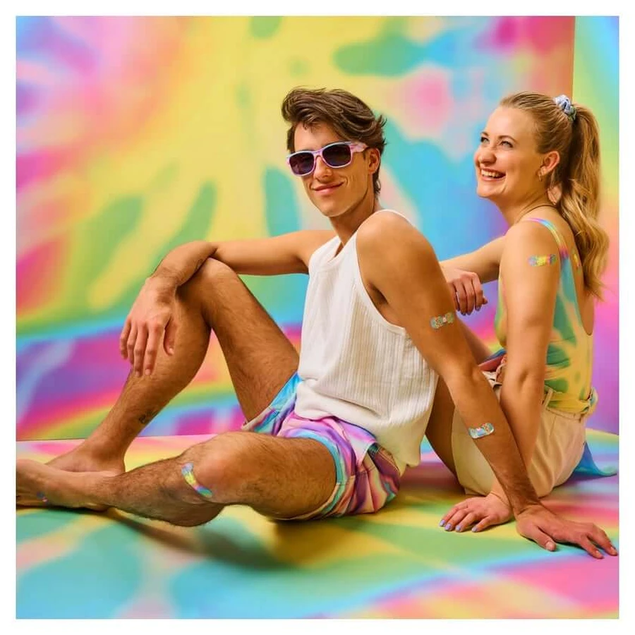 Plaster wodoodporny Wild Stripes - Rainbow Edition 20 szt.: ceny i cechy