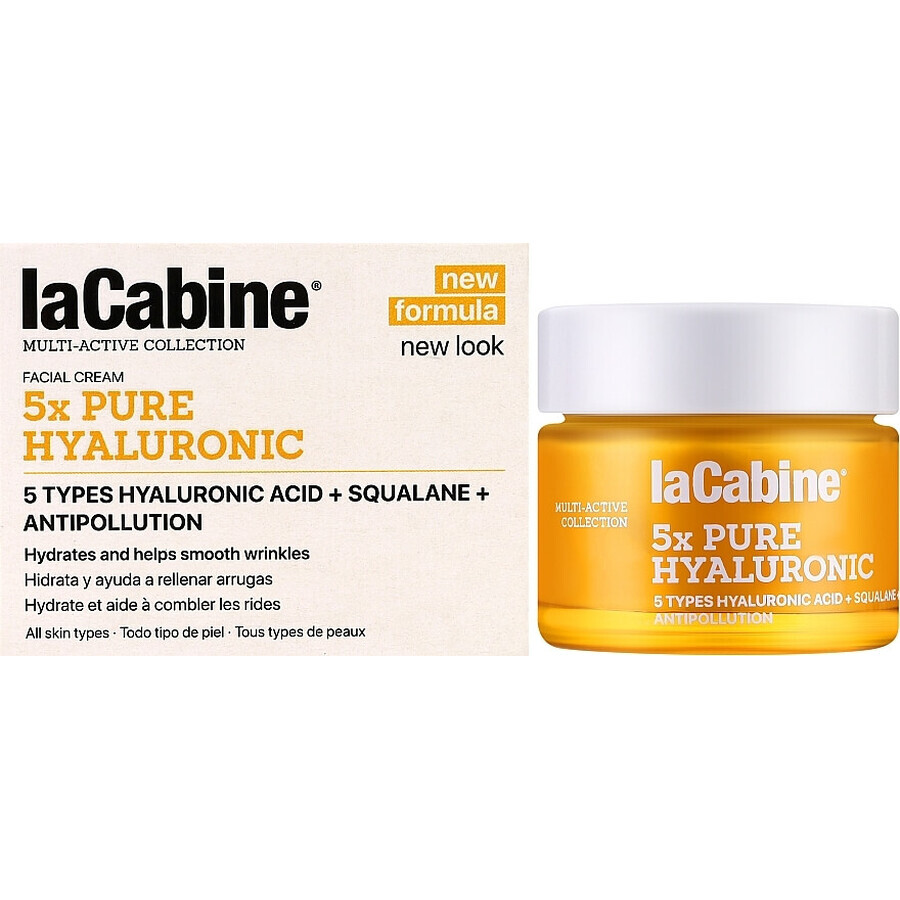 La Cabine 5x Crema ialuronica pura, 50 ml