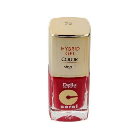 DELIA Hybrid Coral Esmalte de uñas nº 035 burdeos claro x 11ml