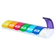 Wepa 1x7 weekbox regenboog/uv-bescherming+ 1 st