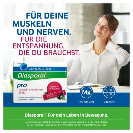 Magnesium Diasporal® pro muscles and nerves direct 90 St