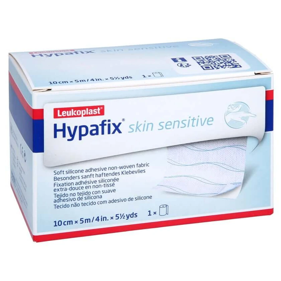 Hypafix skin Vellón adhesivo sensible 10 cmx 1 ud.