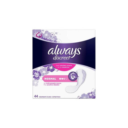 Always Discreet Liner Normali, 44 pz