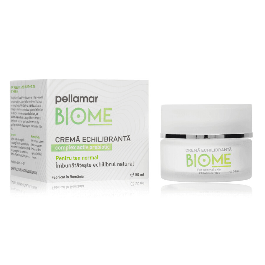 Crema equilibrante para piel normal Biome, 50 ml, Pellamar