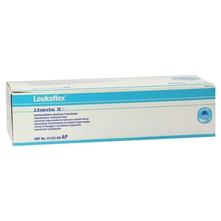 Esparadrapo Leukoflex, 2,5 cm x 5 m 12 uds.
