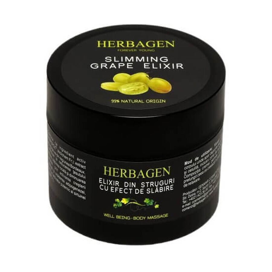 Schlankheits-Trauben-Elixier-Creme, 200g, Herbagen