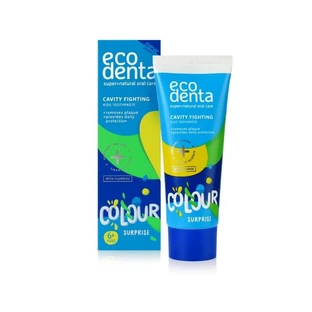 Pasta dentífrica para niños mayores de 6 años, Color sorpresas x 75ml, Ecodenta