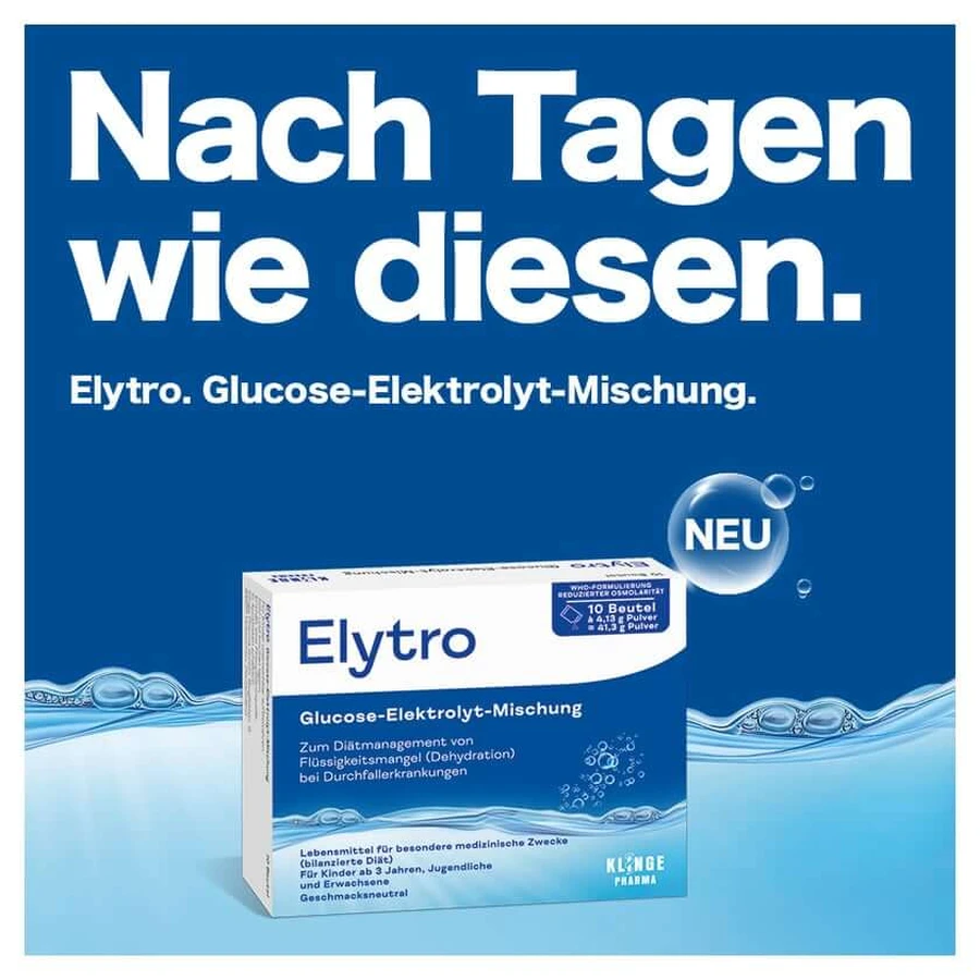 ELYTRO - Glucose-electrolyte mixture 10 pcs.