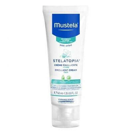 Crema emolienta pentru piele uscata cu tendinta atopica Stelatopia, 40 ml, Mustela