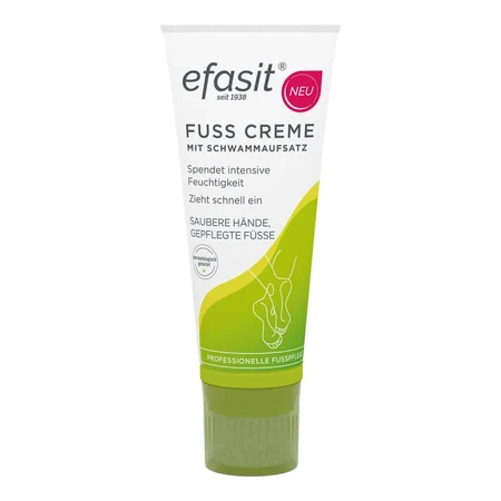 Cremă pentru picioare Efasit cu accesoriu burete 75 ml