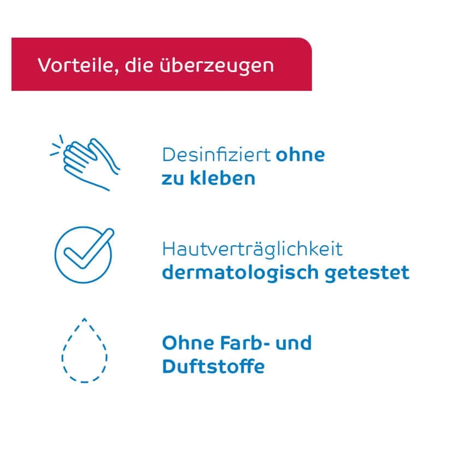 Desmanol care Hyclick handdesinfectans op alcoholbasis 1000 ml