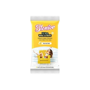 Haarentfernungsstreifen - normales Haar x 12 Stück, Blenior