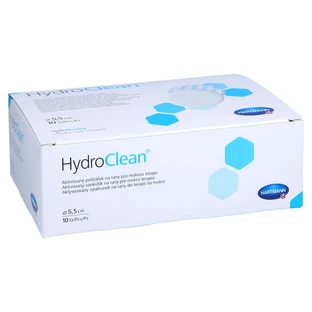 Kompresy Hydroclean okrągłe 5,5 cm sterylne 10 szt.