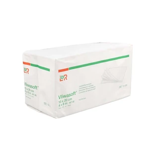 Vliwasoft vlieskompressen niet-steriel 10x20 Cm 4l. 100 stuks
